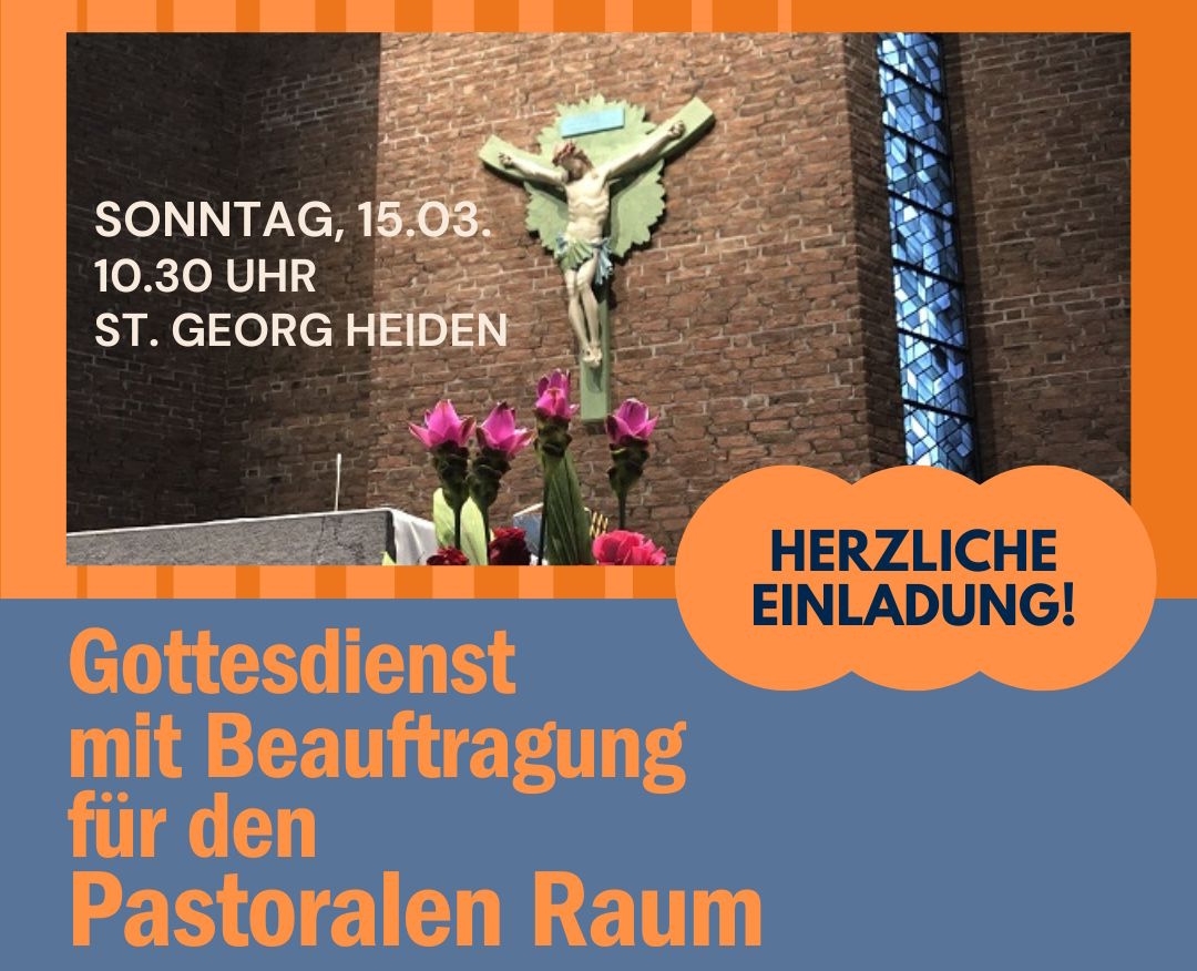 Gottesdienst mit Beauftragung für den Pastoralen Raum